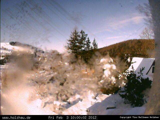 Webcam Holzhau am 03.02.2012 in Holzhau (Erzgebirge)