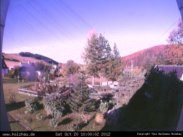 Webcam: Wetter Holzhau 20.10.2012 Webcam Holzhau am 20.10.2012 in Holzhau (Erzgebirge)