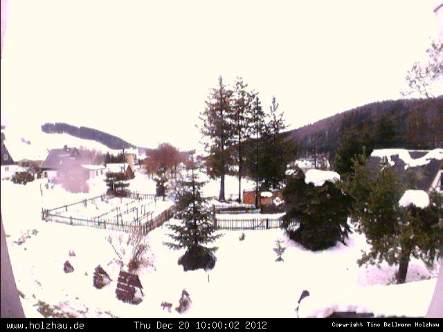 Webcam Holzhau am 20.12.2012 in Holzhau (Erzgebirge)