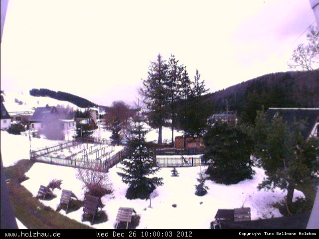 Webcam Holzhau am 26.12.2012 in Holzhau (Erzgebirge)