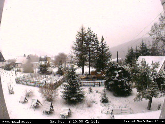 Webcam Holzhau am 02.02.2013 in Holzhau (Erzgebirge)