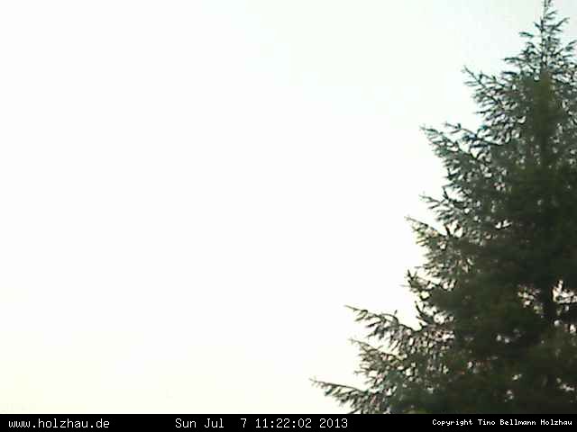 Webcam Holzhau am 07.07.2013 in Holzhau (Erzgebirge)