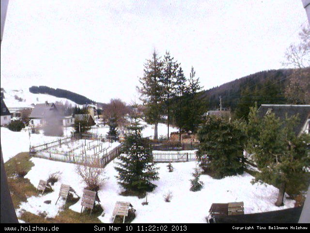 Webcam Holzhau am 10.03.2013 in Holzhau (Erzgebirge)