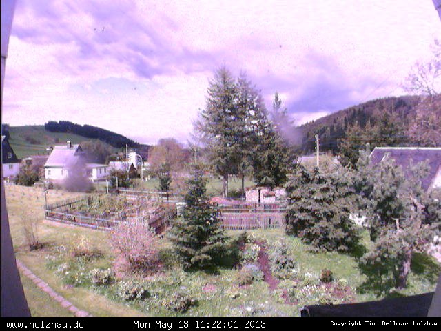 Webcam Holzhau am 13.05.2013 in Holzhau (Erzgebirge)