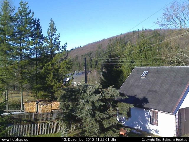 Webcam Holzhau am 13.12.2013 in Holzhau (Erzgebirge)