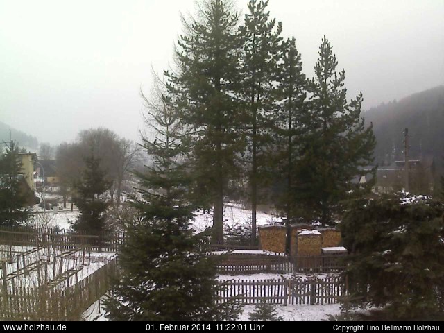 Webcam Holzhau am 01.02.2014 in Holzhau (Erzgebirge)