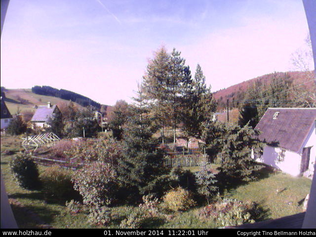 Webcam Holzhau am 01.11.2014 in Holzhau (Erzgebirge)
