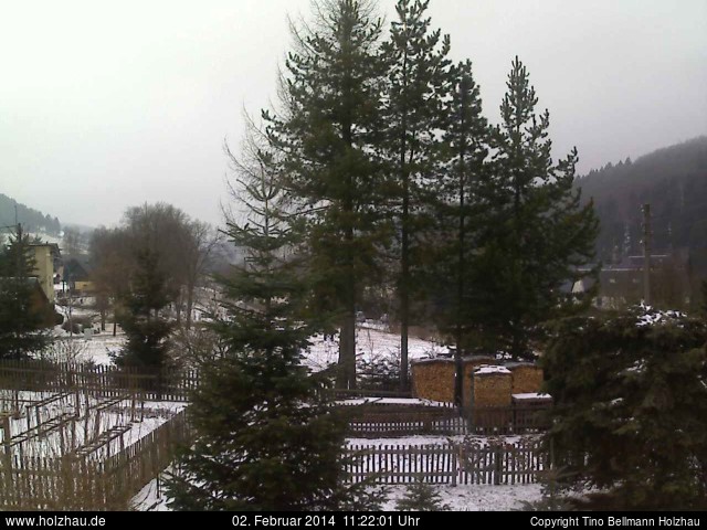 Webcam Holzhau am 02.02.2014 in Holzhau (Erzgebirge)