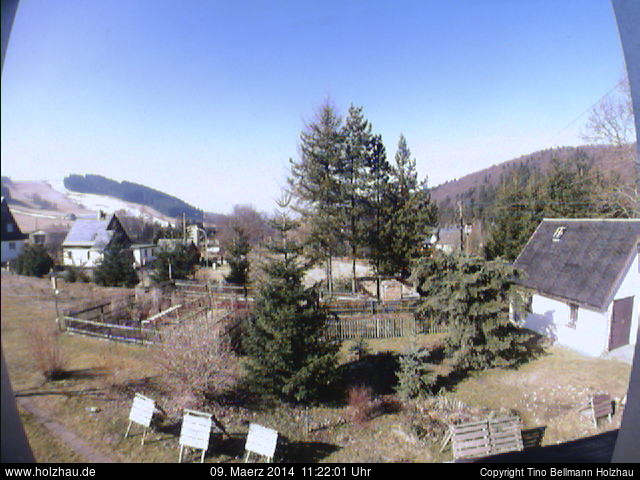 Webcam Holzhau am 09.03.2014 in Holzhau (Erzgebirge)