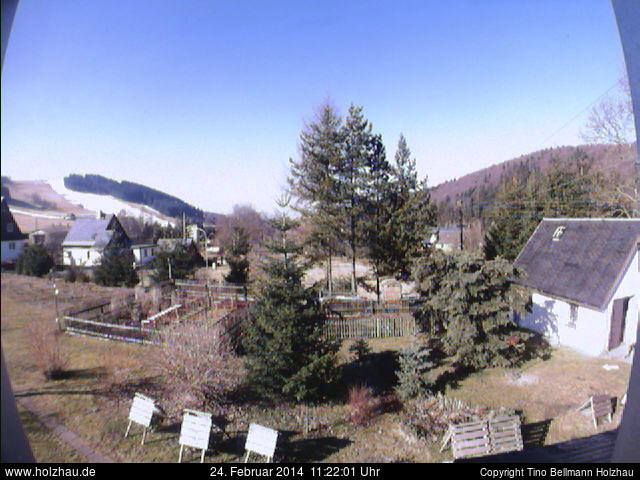 Webcam Holzhau am 24.02.2014 in Holzhau (Erzgebirge)