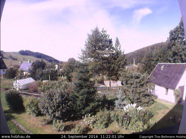 Webcam Holzhau am 24.09.2014 in Holzhau (Erzgebirge)