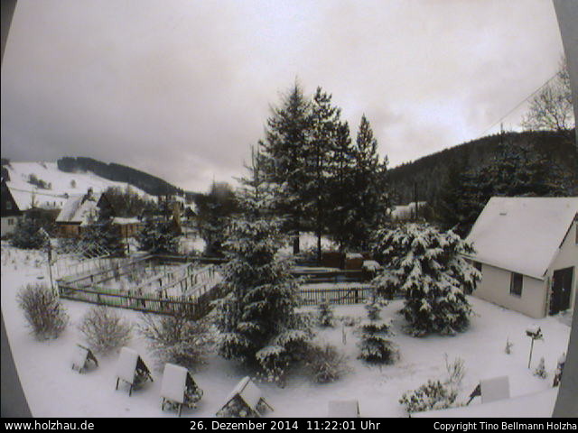 Webcam Holzhau am 26.12.2014 in Holzhau (Erzgebirge)