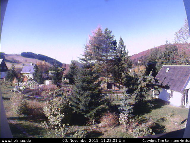 Webcam: Wetter Holzhau 03.11.2015 Webcam Holzhau am 03.11.2015 in Holzhau (Erzgebirge)