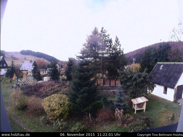 Webcam: Wetter Holzhau 06.11.2015 Webcam Holzhau am 06.11.2015 in Holzhau (Erzgebirge)