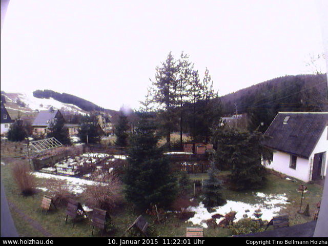 Webcam Holzhau am 10.01.2015 in Holzhau (Erzgebirge)