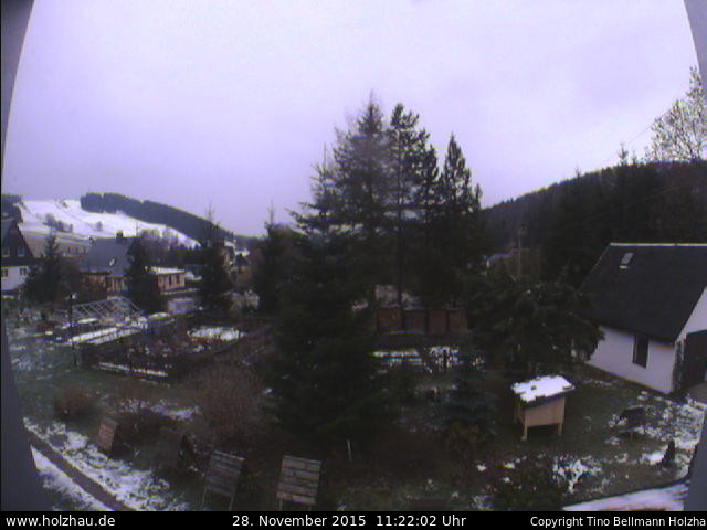 Webcam Holzhau am 28.11.2015 in Holzhau (Erzgebirge)