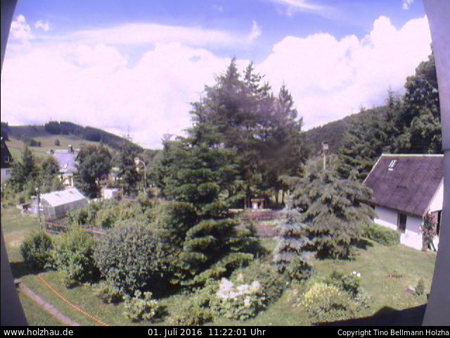 Webcam Holzhau am 01.07.2016 in Holzhau (Erzgebirge)