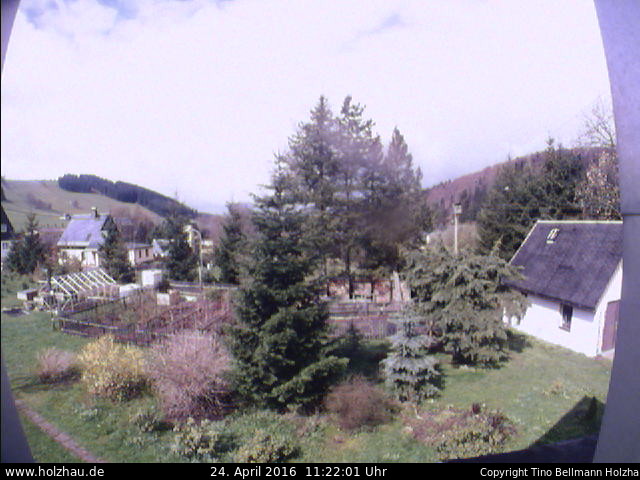 Webcam Holzhau am 24.04.2016 in Holzhau (Erzgebirge)