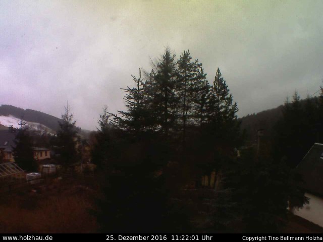 Webcam Holzhau am 25.12.2016 in Holzhau (Erzgebirge)