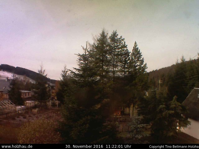 Webcam Holzhau am 30.11.2016 in Holzhau (Erzgebirge)