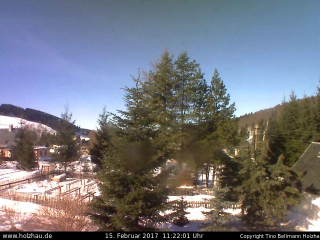 Webcam Holzhau am 15.02.2017 in Holzhau (Erzgebirge)