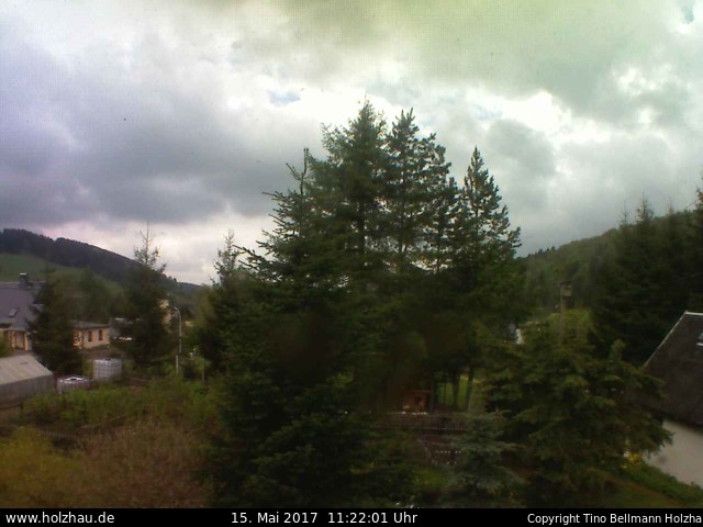 Webcam: Wetter Holzhau 15.05.2017 Webcam Holzhau am 15.05.2017 in Holzhau (Erzgebirge)