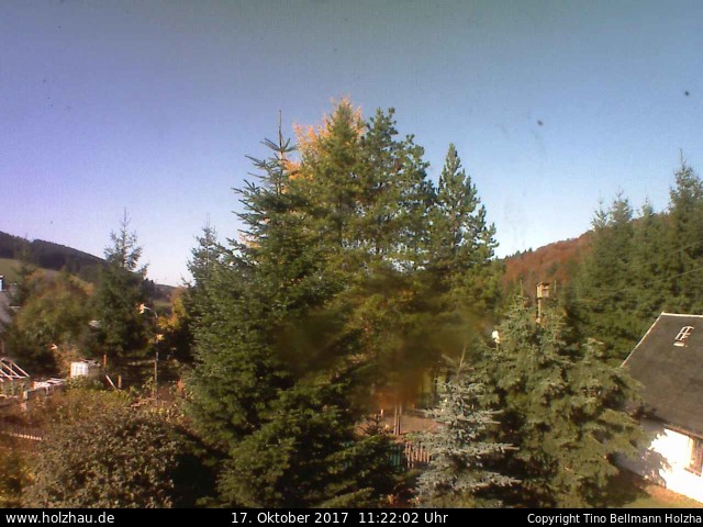 Webcam: Wetter Holzhau 17.10.2017 Webcam Holzhau am 17.10.2017 in Holzhau (Erzgebirge)