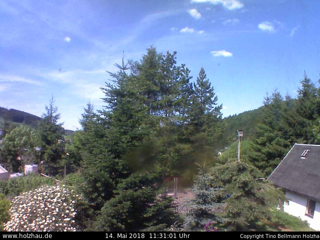 Webcam Holzhau am 14.05.2018 in Holzhau (Erzgebirge)