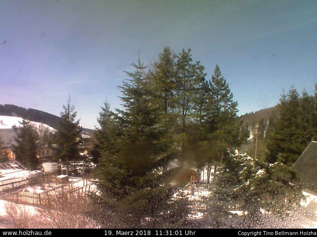 Webcam: Wetter Holzhau 19.03.2018 Webcam Holzhau am 19.03.2018 in Holzhau (Erzgebirge)