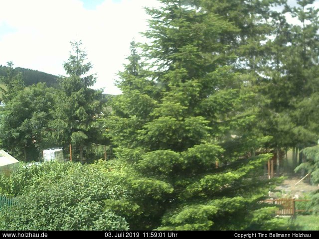 Webcam: Wetter Holzhau 03.07.2019 Webcam Holzhau am 03.07.2019 in Holzhau (Erzgebirge)