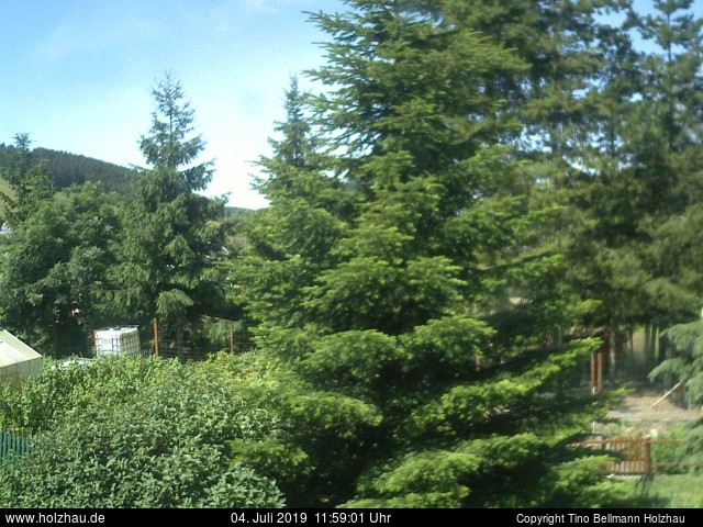 Webcam Holzhau am 04.07.2019 in Holzhau (Erzgebirge)