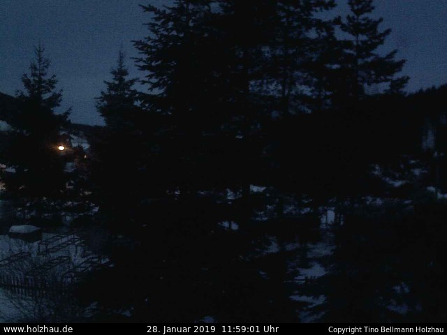 Webcam Holzhau am 28.01.2019 in Holzhau (Erzgebirge)