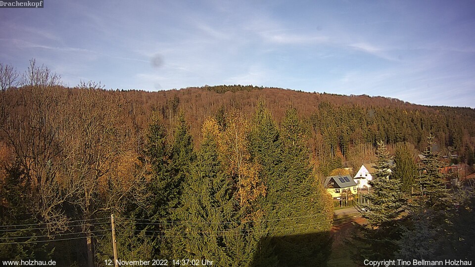 Webcam Holzhau am 12.11.2022 in Holzhau (Erzgebirge)