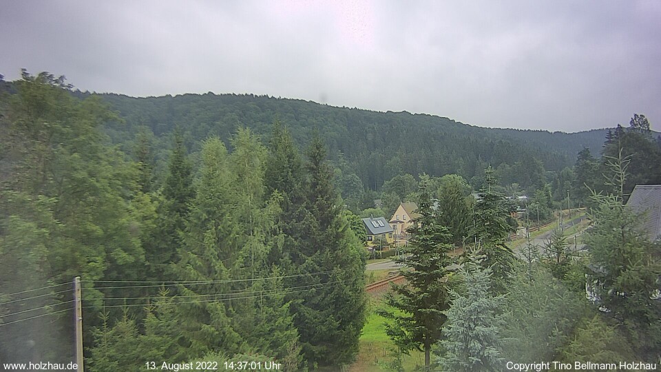 Webcam Holzhau am 13.08.2022 in Holzhau (Erzgebirge)