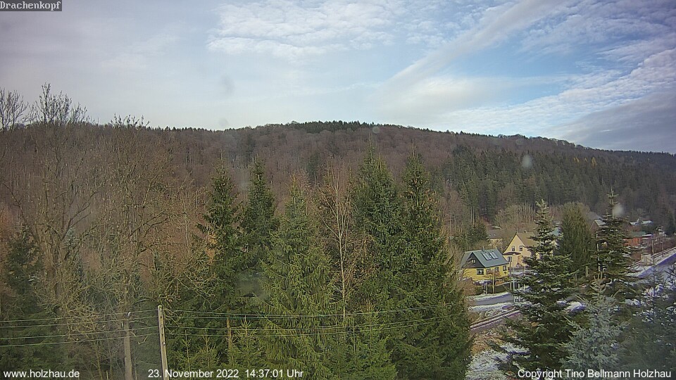 Webcam Holzhau am 23.11.2022 in Holzhau (Erzgebirge)