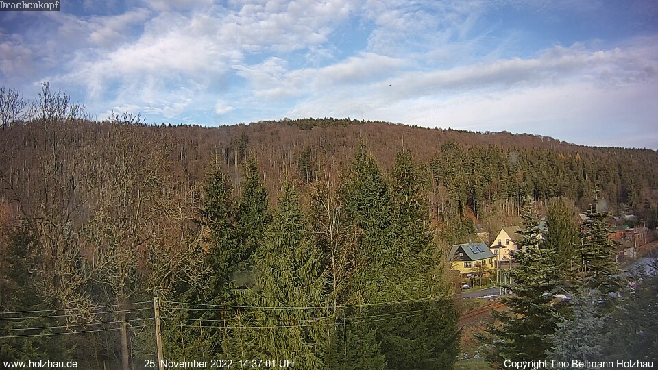 Webcam Holzhau am 25.11.2022 in Holzhau (Erzgebirge)