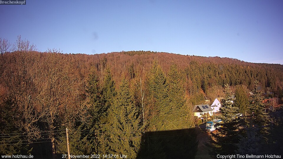 Webcam Holzhau am 27.11.2022 in Holzhau (Erzgebirge)