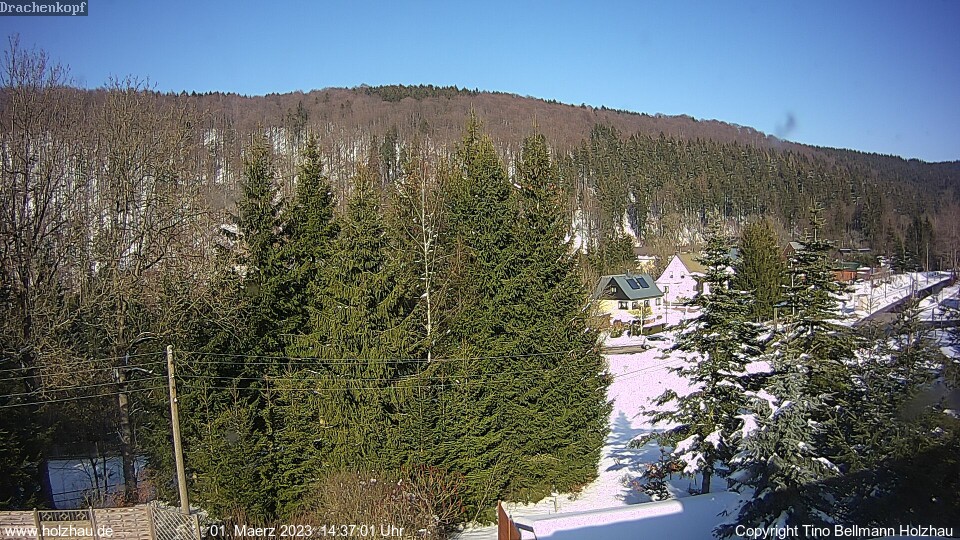 Webcam Holzhau am 01.03.2023 in Holzhau (Erzgebirge)