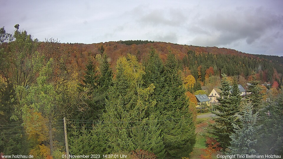 Webcam Holzhau am 01.11.2023 in Holzhau (Erzgebirge)