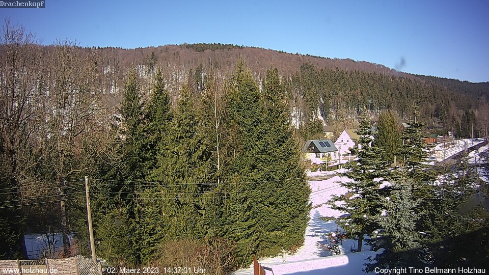 Webcam Holzhau am 02.03.2023 in Holzhau (Erzgebirge)