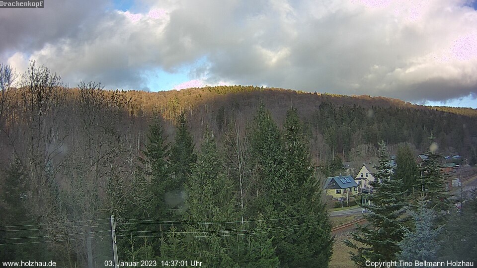 Webcam Holzhau am 03.01.2023 in Holzhau (Erzgebirge)