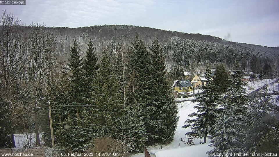 Webcam Holzhau am 05.02.2023 in Holzhau (Erzgebirge)