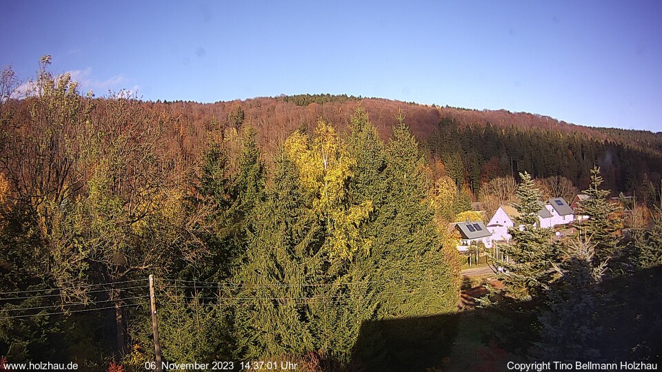 Webcam Holzhau am 06.11.2023 in Holzhau (Erzgebirge)