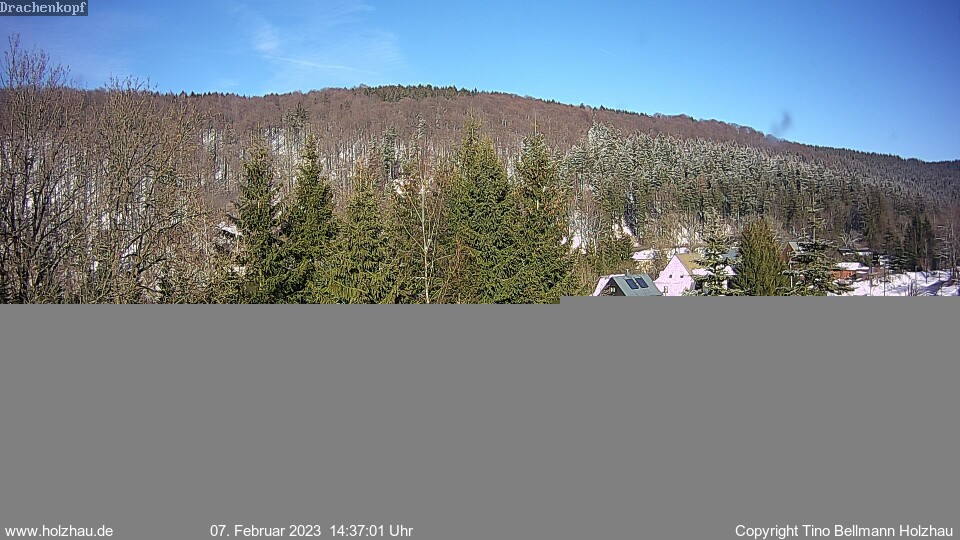 Webcam Holzhau am 07.02.2023 in Holzhau (Erzgebirge)