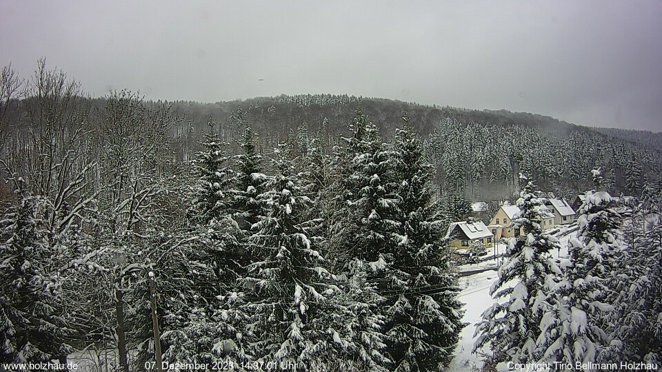 Webcam Holzhau am 07.12.2023 in Holzhau (Erzgebirge)