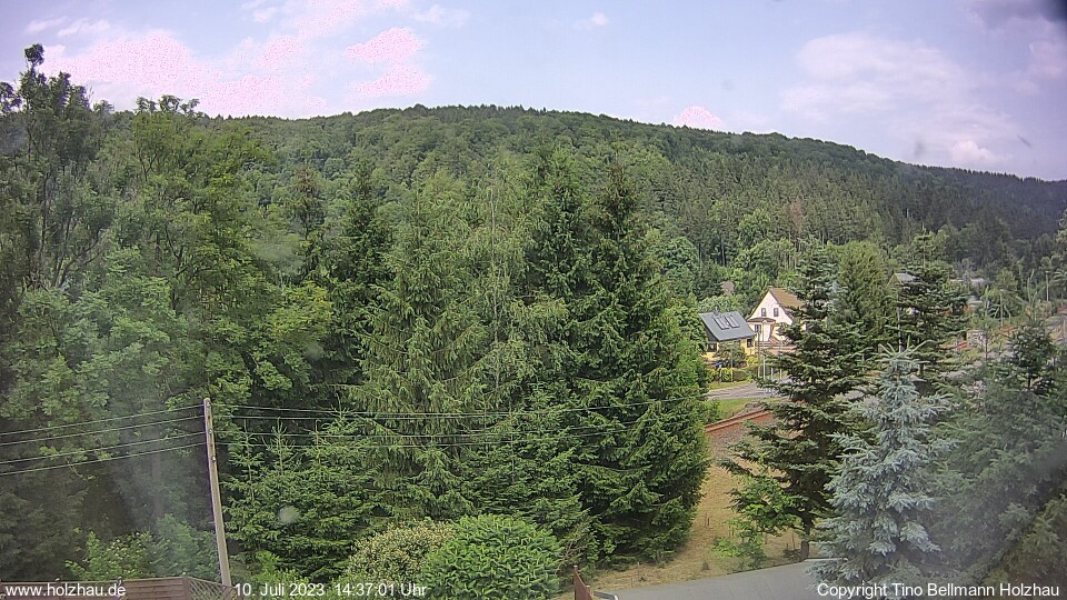 Webcam Holzhau am 10.07.2023 in Holzhau (Erzgebirge)