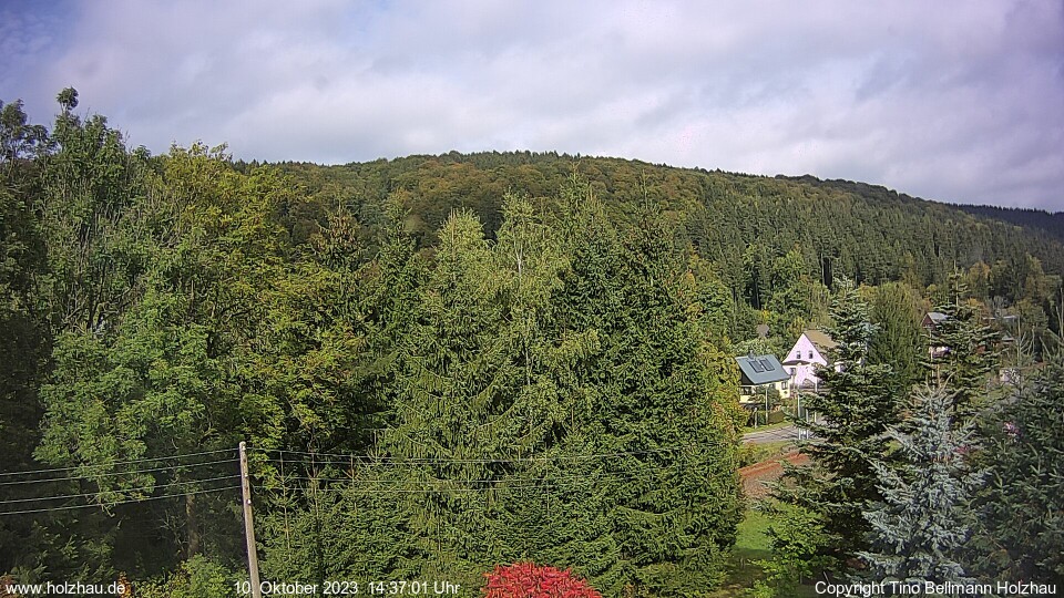 Webcam Holzhau am 10.10.2023 in Holzhau (Erzgebirge)