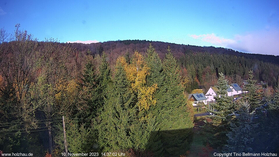 Webcam Holzhau am 10.11.2023 in Holzhau (Erzgebirge)