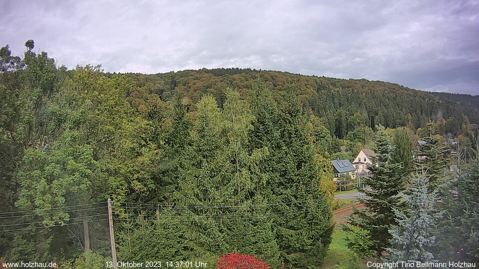 Webcam Holzhau am 13.10.2023 in Holzhau (Erzgebirge)