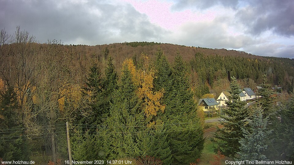 Webcam Holzhau am 16.11.2023 in Holzhau (Erzgebirge)